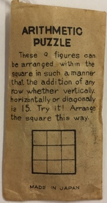 Arithmetic puzzle