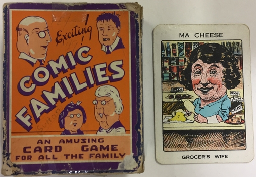 Comic Families: an amusing card game for all the family