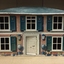 Metal & Enamel Folding Dolls House