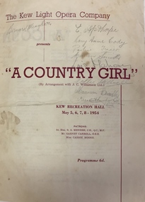 A Country Girl / by Lionel Monckton