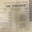 The Toreador / by Ivan Caryll & Lionel Monckton