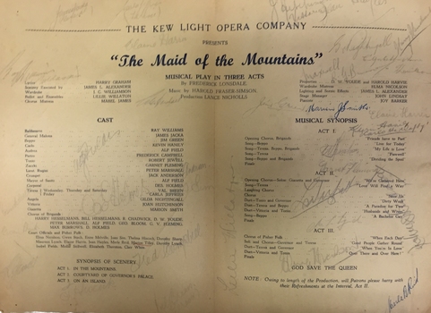 The Maid of the Mountains / by Harold Fraser-Simson