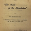 The Maid of the Mountains / by Harold Fraser-Simson