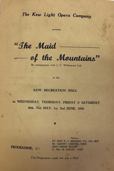 The Maid of the Mountains / by Harold Fraser-Simson