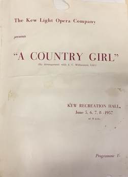 A Country Girl / by Lionel Monckton