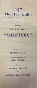 Maritana / by Vincent Wallace