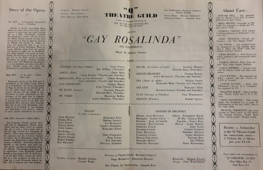 Gay Rosalinda (Die Fledermaus)