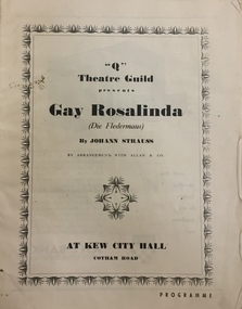 Gay Rosalinda (Die Fledermaus)