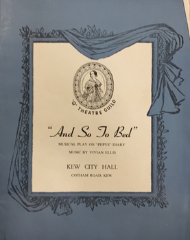 And So To Bed / by Vivian Ellis