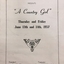 A Country Girl / by Lionel Monckton
