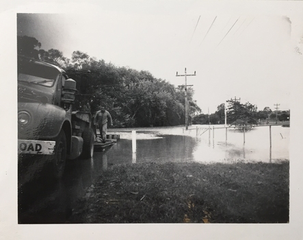 Floods in North Kew, 1971