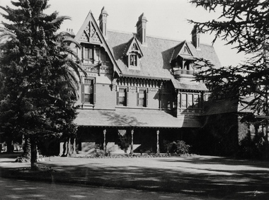 Photograph - 'Tara Hall', Studley Park Road, Marc Strizic (attrib), c.1960