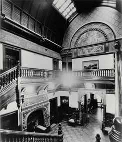 Photograph - Central Hall, 'Tara Hall', Studley Park Road, Marc Strizic, c.1960