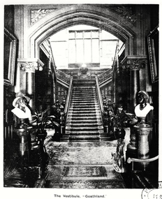 Photograph, The Vestibule, 'Goathland', 1901-1911
