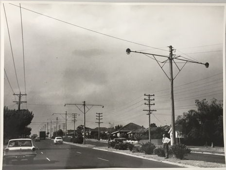 Electricity Supply Poles, Warrigal Road, Holmesglen, 1965