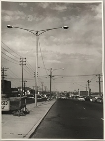 Electricity Supply Poles, South Road, Moorabbin, 1965