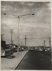 Electricity Supply Poles, South Road, Moorabbin, 1965
