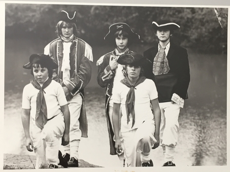 Charles Grimes Re-enactment, Yarra River, 1978