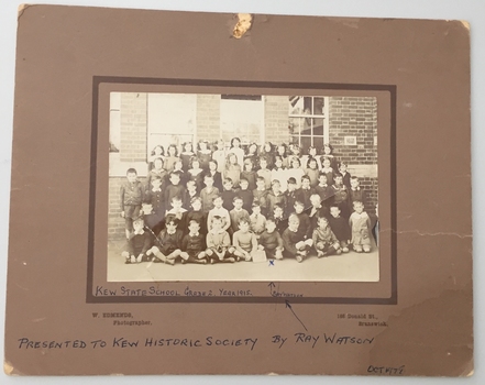 Grade 2, Kew State School, 1915