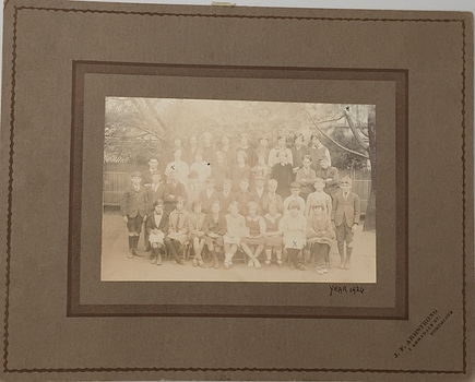 Grade 6, Kew State School, 1926