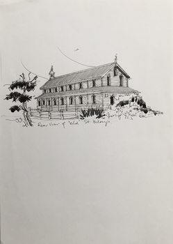 Rear view of 'old' St Hilary's