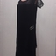Black Crepe de Chine Day Dress