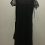 Black Crepe de Chine Day Dress