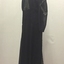 Black Crepe de Chine and Lace Day Dress