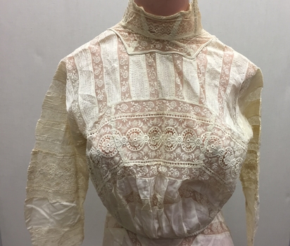 Silk & Lace Lingerie Dress, 1900s