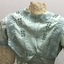 Pale Blue Silk Two Piece Dress, 1900s