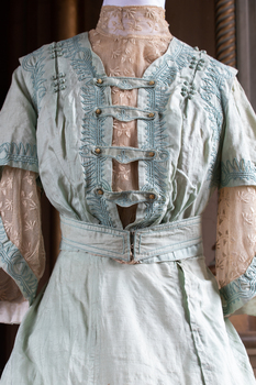 Silk and Lace Two Piece Day Dress