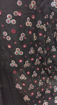 Two-Piece Cocktail Dress with Multicoloured Metal Sequins, 1920s