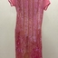 Pink Silk, Sequinned Georgette Evening Dress, 1920s