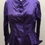Two Piece Purple Silk Dress
