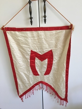 Child's Fancy Dress Costume & Banner, c.1914