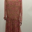 Silk Georgette & Velvet Dress, 1920s