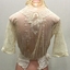 Ornamental cream lace bodice