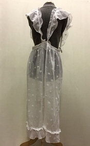 Cream Voile Pinafore
