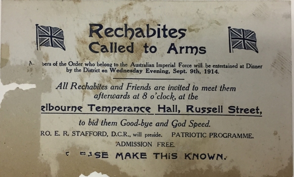 Rechabites: Called To Arms