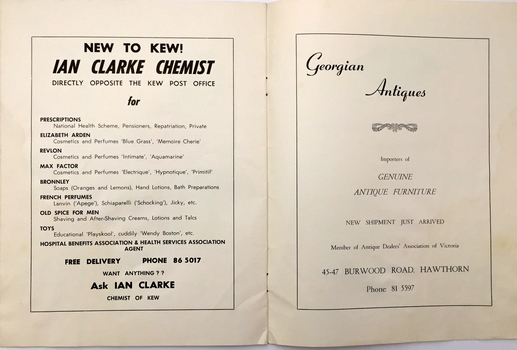 'Martha' by Flotow /  'Q' Theatre Guild, 1963
