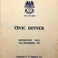 City of Kew, Civic Dinner, 1957