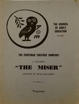 'The Miser' by Moliere