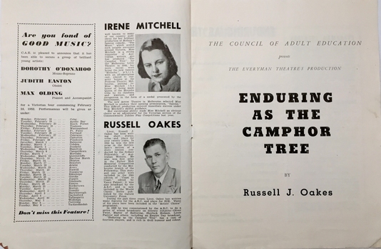 'Enduring As the Camphor Tree' by Russell J. Oakes