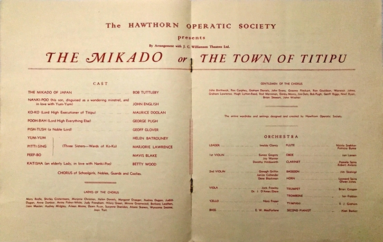 'The Mikado' by Gilbert & Sullivan