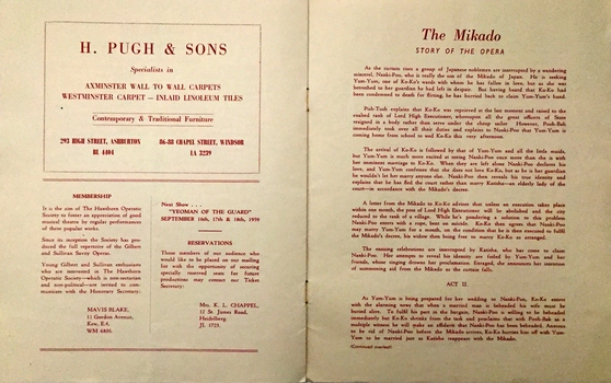 'The Mikado' by Gilbert & Sullivan
