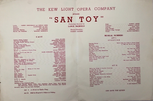 San Toy / by Sidney Jones