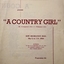 A Country Girl / by Lionel Monckton