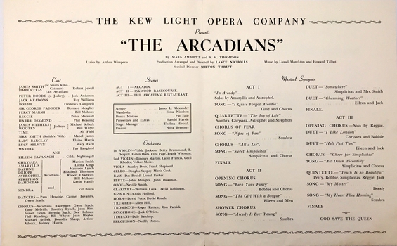The Arcadians / by Mark Ambient & A.M. Thompson