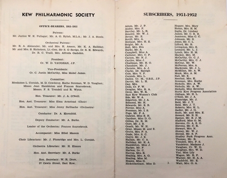 Kew Philharmonic Society