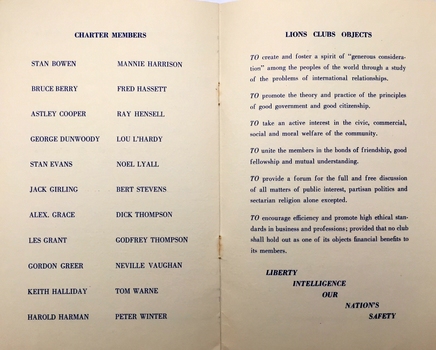 Charter Night: Lions Club of Kew